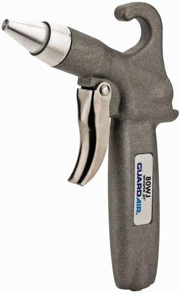 Guardair - 150 Max psi Solid Conical Pistol Grip Blow Gun - 1/4 NPT, Aluminum - Top Tool & Supply