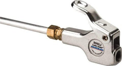 Guardair - 120 Max psi Safety Extension Tube Thumb Lever Blow Gun - 1/4 NPT, 60" Tube Length, Aluminum - Top Tool & Supply