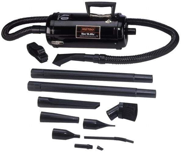 MetroVac - Canister Vacuum Cleaner - 4 hp, Accessories Included - Top Tool & Supply