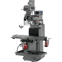 Jet - 54" Long x 12" Wide, 3 Phase Acu-Rite 200S CNC Milling Machine - Variable Speed Pulley Control, R8 Taper, 5 hp - Top Tool & Supply