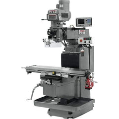 Jet - 54" Long x 12" Wide, 3 Phase Acu-Rite 200S CNC Milling Machine - Variable Speed Pulley Control, NT40 Taper, 5 hp - Top Tool & Supply