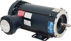 Leeson - 1 hp 1,800 Max RPM Explosion Proof Motor - 56C NEMA Frame, 230/460 Volts, 85.5% Efficiency at Full Load - Top Tool & Supply