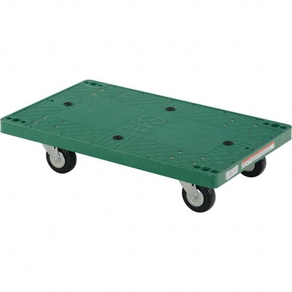 Vestil - 500 Lb Capacity Plastic Dolly - 30" Long x 18" Wide - Top Tool & Supply