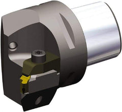 Kennametal - NU3L Insert, 52mm Head Length, Modular Grooving Cutting Unit Head - Right Hand Cut, System Size PSC50, Through Coolant, Series Top Notch - Top Tool & Supply