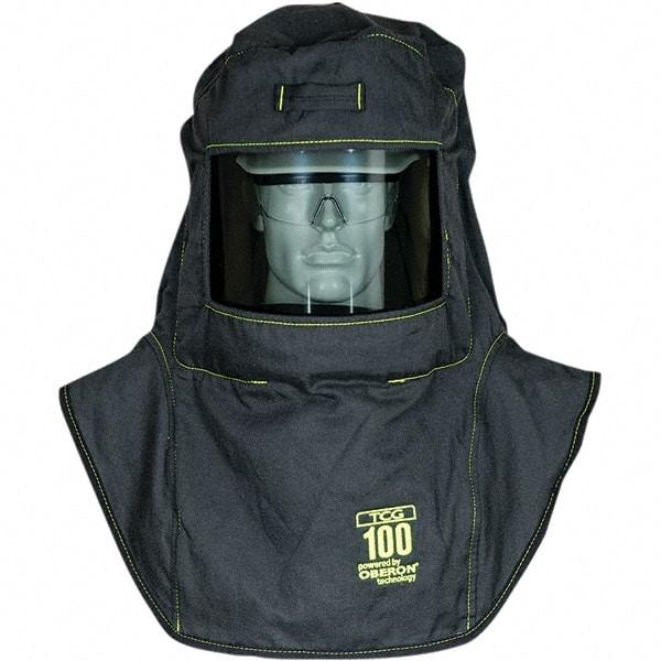 Oberon - Arc Flash & FR Hoods Hood Type: Arc Flash Protection Hood Style: Hood with Neck and Shoulder Drape - Top Tool & Supply