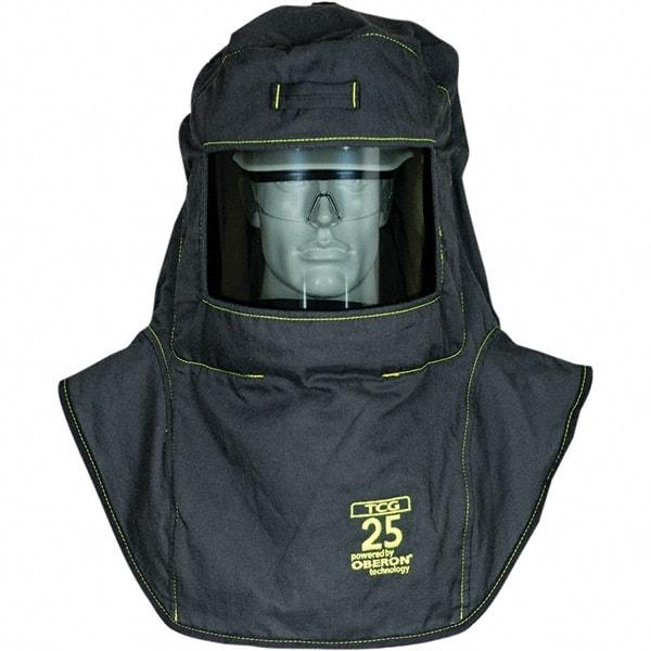 Oberon - Arc Flash & FR Hoods Hood Type: Arc Flash Protection Hood Style: Hood with Neck and Shoulder Drape - Top Tool & Supply