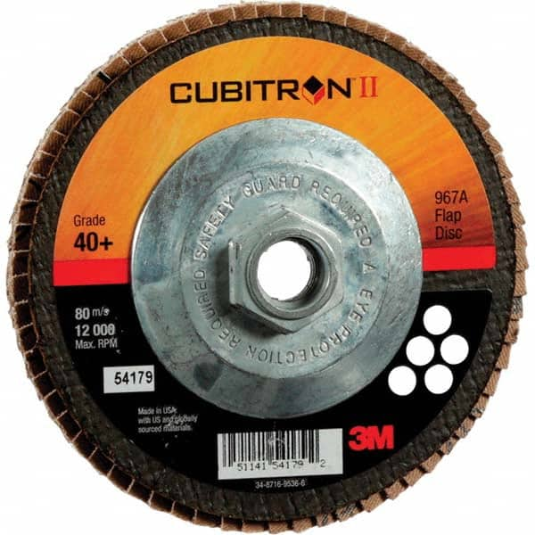 3M - Flap Discs Abrasive Type: Coated Flap Disc Type: Type 27 - Top Tool & Supply