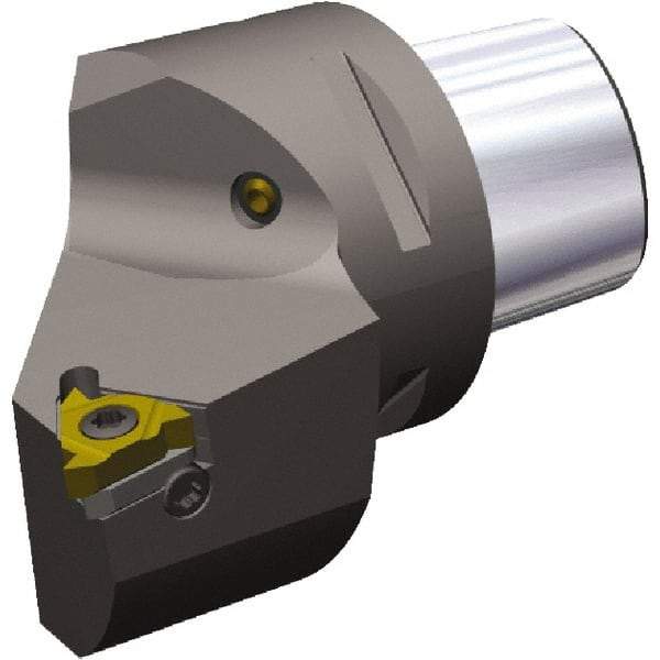 Kennametal - Insert Style LT16ER, 65mm Head Length, Right Hand Cut, External Modular Threading Cutting Unit Head - System Size PSC63, 45mm Center to Cutting Edge, Series PSC - Top Tool & Supply