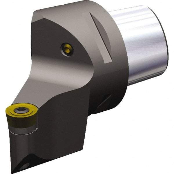 Kennametal - Left Hand Cut, Size PSC63, RC.. 1204M0 Insert Compatiblity, External Modular Turning & Profiling Cutting Unit Head - 45mm Ctr to Cutting Edge, 65mm Head Length, Through Coolant, Series PSC - Top Tool & Supply