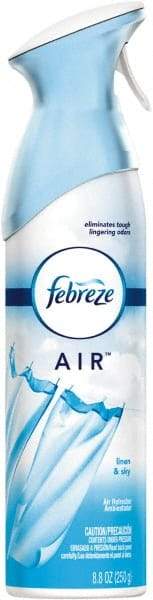 Febreze - 8.8 oz Aerosol Can Air Freshener - Liquid, Linen & Sky Scent - Top Tool & Supply