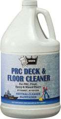 Werth Sanitary Supply - 1 Gal Plastic Bottle Floor Cleaner - Use on All Types of Flooring - Top Tool & Supply