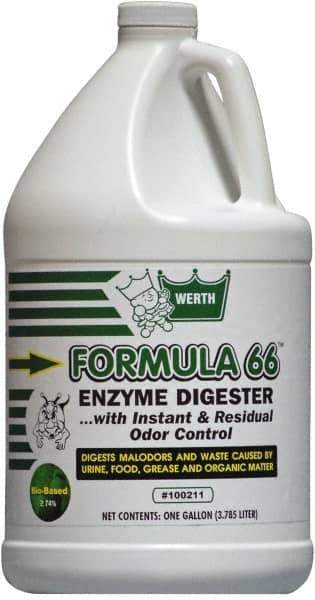 Werth Sanitary Supply - 1 Gal Bottle Odor Neutralizer - Liquid, Fresh Scent, Concentrated, Environmentally Safe - Top Tool & Supply