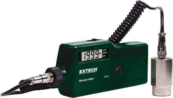 Extech - Vibration Meters Meter Type: Vibration Meter Vibration Measurement Range: 10Hz to 1500Hz - Top Tool & Supply