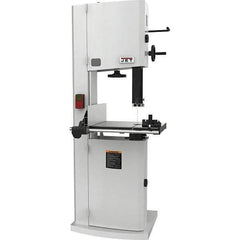 Jet - 14-1/8" Throat Capacity, Step Pulley Vertical Bandsaw - 3,100 SFPM, 3 hp, Single Phase - Top Tool & Supply