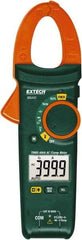 Extech - MA443, CAT III, Digital True RMS Auto Ranging Clamp Meter with 1.18" Clamp On Jaws - 600 VAC/VDC, 400 AC Amps, Measures Voltage, Capacitance, Continuity, Current, Frequency, Resistance, Temperature - Top Tool & Supply