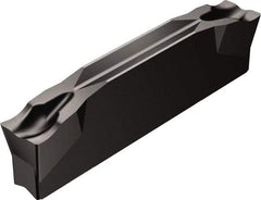 Sandvik Coromant - R123G2G CM 3115 Grade, 0.1181" Cutting Width, Carbide Cutoff Insert - 5° Right Hand Lead Angle, 0.0079" Cnr Rad, TiCN/Al2O3 Coated - Top Tool & Supply