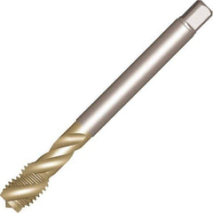 Sandvik Coromant - M20x2.50 M 4 Flute 6H Spiral Flute Tap - High Speed Steel, Fe Finish, 140mm OAL, Right Hand Thread, Series CoroTap 300 - Top Tool & Supply