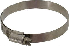 IDEAL TRIDON - SAE Size 44, 2-5/16 to 3-1/4" Diam, Stainless Steel Lined Worm Drive Clamp - Material Grade 316 - Top Tool & Supply