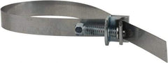 IDEAL TRIDON - SAE Size 48, 1 to 3-1/2" Diam, Galvanized Steel Adjustable Strap Worm Drive Clamp - Top Tool & Supply