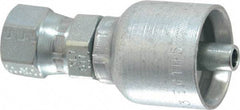 Parker - 1/4 Thread Hydraulic Hose Fitting - -4 Hose Size, 1/4" Hose Diam - Top Tool & Supply