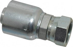 Parker - 1 Thread Hydraulic Hose Fitting - -16 Hose Size, 1" Hose Diam - Top Tool & Supply