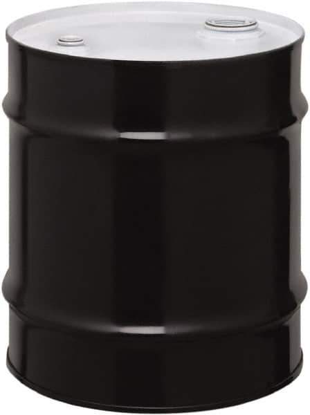 Made in USA - 10 Gallon Cylindrical Carbon Steel Tight Head Drum - 17" High x 14" Diam - Top Tool & Supply