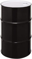 Made in USA - 55 Gallon Cylindrical Carbon Steel Tight Head Drum - 33" High x 22-1/2" Diam - Top Tool & Supply