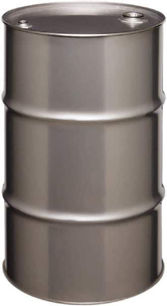 Made in USA - 30 Gallon Cylindrical Stainless Steel Tight Head Drum - 27-1/2" High x 18-1/4" Diam - Top Tool & Supply