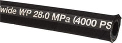 Parker - -8 Hose Size, 1/2" ID, 4,000 psi Work Pressure Hydraulic Hose - Synthetic Rubber, -40°F to 250°F - Top Tool & Supply