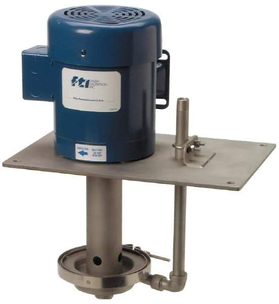 Finish Thompson - 1/2 HP, 95 Shut Off Feet, 316 Stainless Steel, Carbon and Viton Magnetic Drive Pump - 1 Phase - Top Tool & Supply