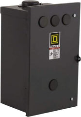 Square D - 3R NEMA Rated, 10 Pole, Electrically Held Lighting Contactor - 20 A (Tungsten), 30 A (Fluorescent), 277 VAC at 60 Hz, 10NO Contact Configuration - Top Tool & Supply