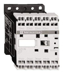 Schneider Electric - 2NC/2NO, 110 VAC at 50/60 Hz Control Relay - 17 V - Top Tool & Supply