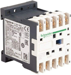 Schneider Electric - 4 Pole, 500 Coil VAC at 50/60 Hz, 16 Amp at 690 VAC and 20 Amp at 440 VAC, Nonreversible IEC Contactor - BS 5424, CSA, IEC 60947, NF C 63-110, RoHS Compliant, UL Listed, VDE 0660 - Top Tool & Supply