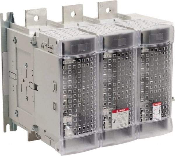 Schneider Electric - 3 Pole, 600 Amp, Pressure Plate Fuse Holder - Compatible with J Class, 364mm Wide Fuse - Top Tool & Supply