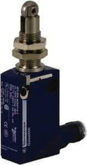 Telemecanique Sensors - SP, NC/NO, 240 VAC, 4 Pin M12 Male Terminal, Roller Plunger Actuator, General Purpose Limit Switch - IP66, IP67, IP68 IPR Rating - Top Tool & Supply