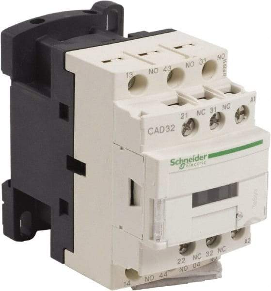 Schneider Electric - 2NC/3NO, 120 VAC at 50/60 Hz Control Relay - 17 V - Top Tool & Supply