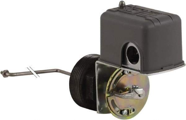 Square D - 4 NEMA Rated, DPST, Float Switch Pressure and Level Switch - 575 VAC, Line-Load-Load-Line Terminal - Top Tool & Supply