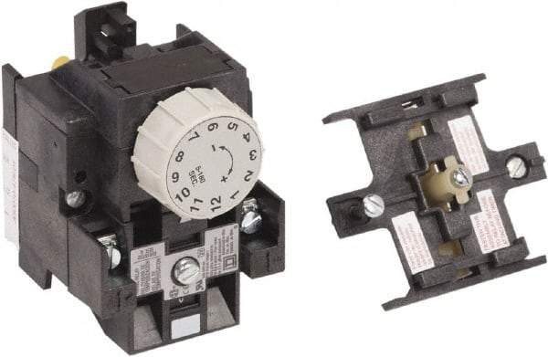 Square D - 8 Inch Long x 5 Inch Wide x 4 Inch High, NEMA Relay Timer Module Attachment - For Use With Pneumatic Timer Relay - Top Tool & Supply