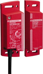 Telemecanique Sensors - NO/NC Configuration, 24 VDC, Plastic Noncontact Safety Limit Switch - 2m Cable Length, 34mm Wide x 32mm Deep x 100mm High, IP66, IP67, IP69K Ingress Rating - Top Tool & Supply