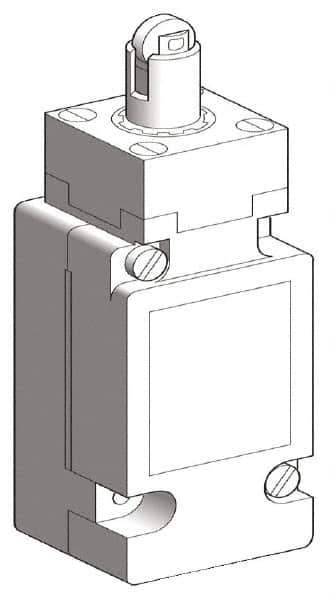 Telemecanique Sensors - SP, NC/NO, 600 VAC, Screw Terminal, Roller Plunger Actuator, General Purpose Limit Switch - IP66 IPR Rating - Top Tool & Supply