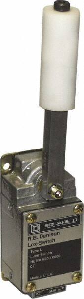 Square D - DPST, 2NO, 600 Volt, Screw Terminal, Rotary Spring Return Actuator, General Purpose Limit Switch - 1, 2, 4, 12, 13 NEMA Rating, IP67 IPR Rating - Top Tool & Supply