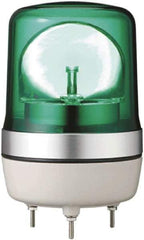 Schneider Electric - 24 VAC/VDC, 125 mAmp, Rotating Beacon LED Light - Surface Mounted, 6.77 Inch High, 106mm Diameter, 138 Flashes per min - Top Tool & Supply