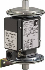 Square D - 4, 13 and 4X NEMA Rated, SPDT, 1.5 to 75 psi, Electromechanical Pressure and Level Switch - Exact Industrial Supply