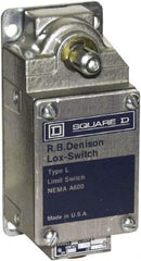 Square D - DPST, 2NO, 600 Volt, Screw Terminal, Rotary Spring Return Actuator, General Purpose Limit Switch - 1, 2, 4, 12, 13 NEMA Rating, IP67 IPR Rating - Top Tool & Supply