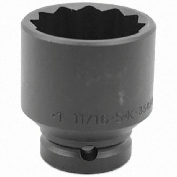 SK - Impact Socket - 3/4"DR 12PT 1-11/16" THIN WALL IMPACT SOCKET - Top Tool & Supply