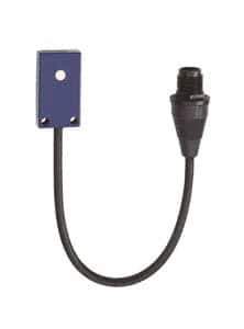 Telemecanique Sensors - PNP, 0.1m Detection, Flat, Ultrasonic Proximity Sensor - 3 Wires, IP67, 12 to 24 VDC, 8mm Wide - Top Tool & Supply