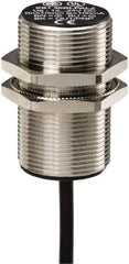 Telemecanique Sensors - NPN, 10mm Detection, Cylinder, Inductive Proximity Sensor - 3 Wires, IP67, 12 to 24 VDC, M30x1.5 Thread, 52mm Long - Top Tool & Supply