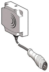 Telemecanique Sensors - PNP, NC, 15 to 25mm Detection, Flat, Inductive Proximity Sensor - 3 Wires, IP67, 12 to 24 VDC, 40mm Wide - Top Tool & Supply