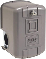 Square D - 1 and 3R NEMA Rated, 20 to 50 psi, Electromechanical Pressure and Level Switch - Adjustable Pressure, 575 VAC, L1-T1, L2-T2 Terminal, For Use with Square D Pumptrol - Top Tool & Supply