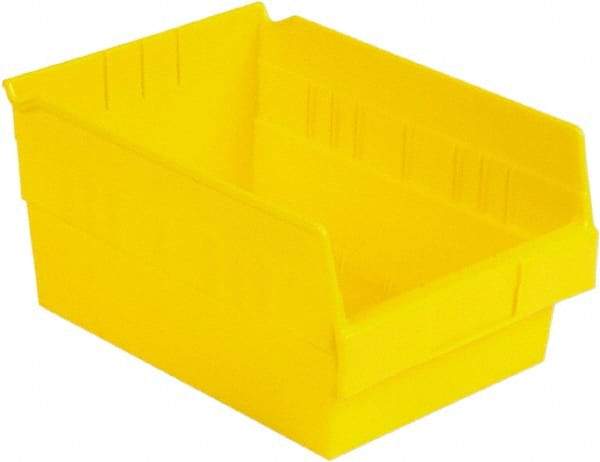 LEWISBins+ - 11-5/8" Deep, Yellow Hopper Shelf Bin - 6" High x 8-3/8" Wide x 11-5/8" Long - Top Tool & Supply